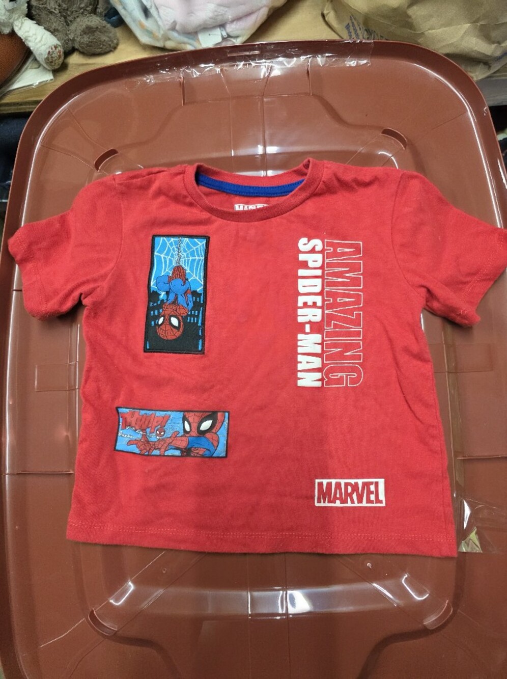 Marvel Red Amazing Spider-Man Graphic Tee